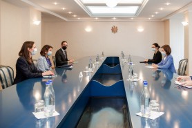 Maia Sandu: Moldova își dorește să aprofundeze Dialogul Strategic cu SUA, unul dintre principalii noștri parteneri de dezvoltare